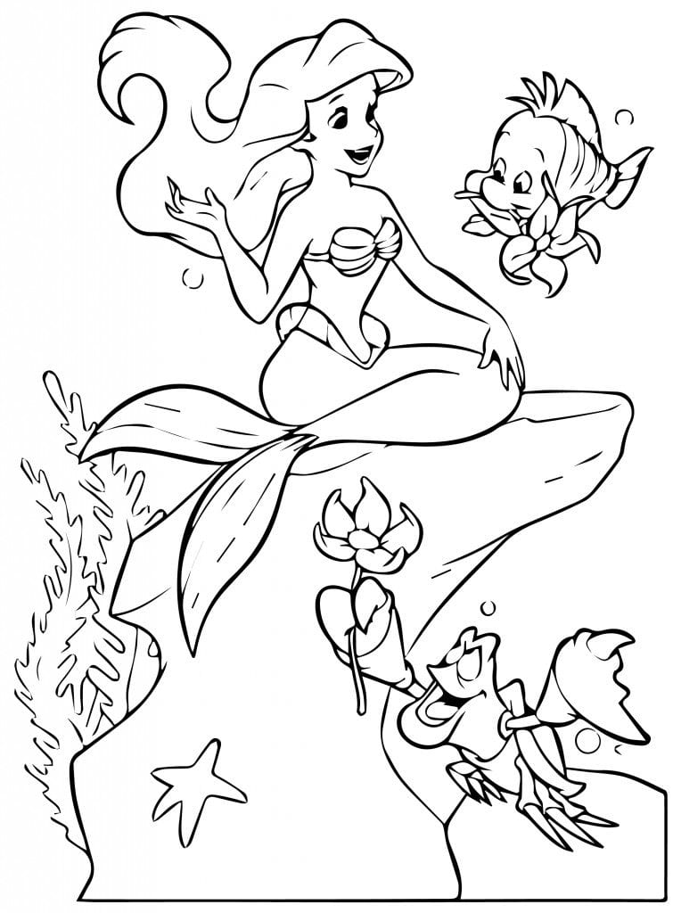 Little-Mermaid-coloring-contest