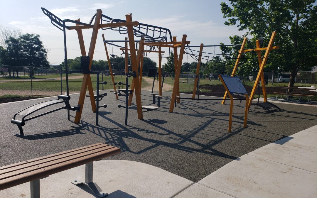New Fitness Area and Exercise Equipment Open for Community Use